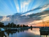 cloudy sunset